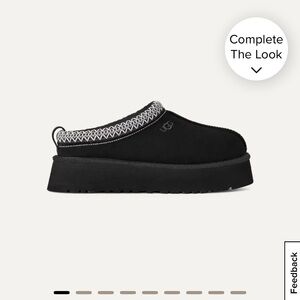 UGG Tazz II Platform Slipper in Black